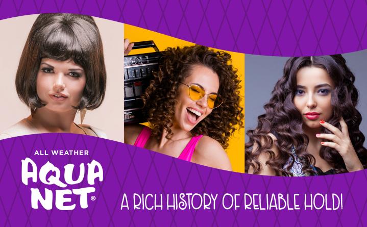 AquaNet professional hairspray products